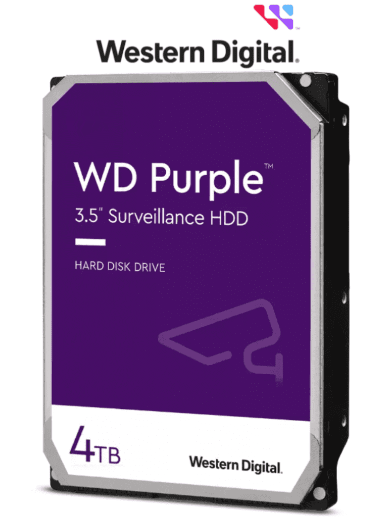 WESTERN WD42PURZ - Disco Duro de 4TB Purple (1001033)