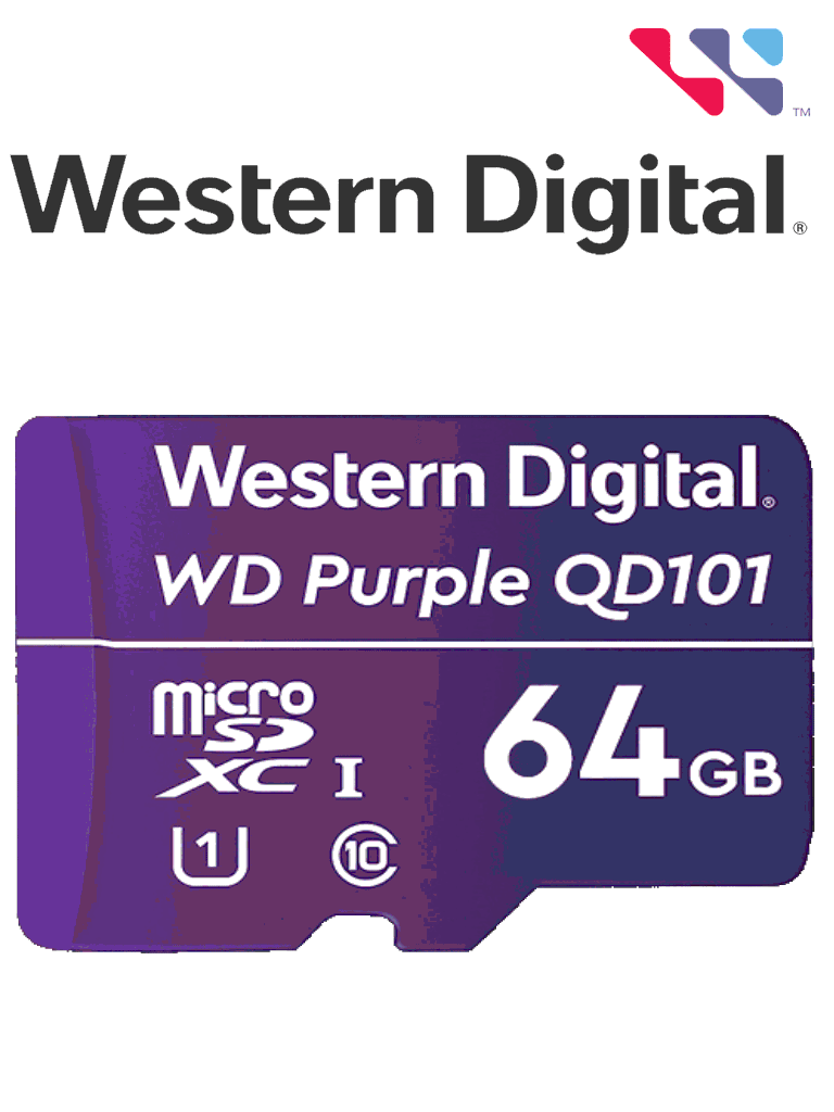 WESTERN WDD064G1P0C- Memoria de 64GB Micro SDXC (1014529)