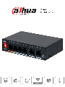 DAHUA DH-PFS3006-4GT-60 - Switch PoE de 6 Puertos Gigabit/ 4 Puertos PoE 10