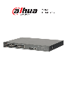 DAHUA DH-PFS4226-24GT-360 - Switch de 24 Puertos PoE Gigabit/ Administrable Capa 2/ 360W Totales/ PoE & Hi-PoE/ 2 Puertos SFP 100/1000 Base-X/ Capacidad de Switching 52 GB/s/ 