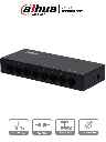 DAHUA PFS3008-8GT - Switch Gigabit de 8 Puertos No Administrable/ Capa 2/ 10/100/1000 Base-T 