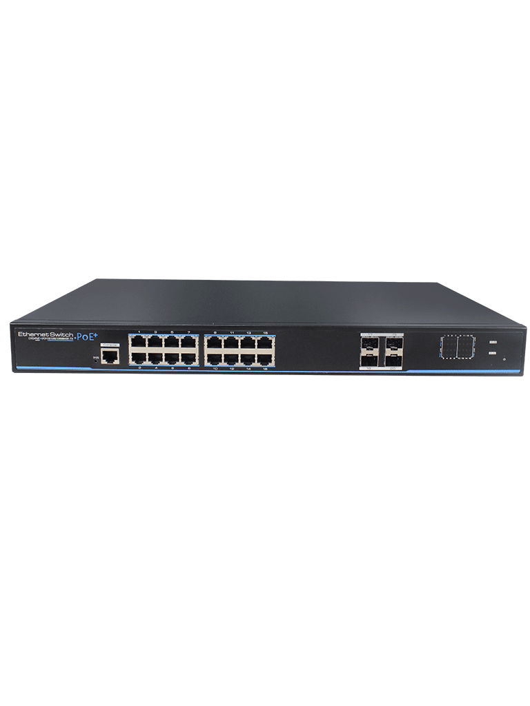 Utepo UTP3-GSW1604S-MTP250 - Switch Gigabit PoE/ Administrable Capa 2/ 16 Puertos 