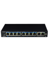 UTEPO UTP3SW08TP120A1 - Switch PoE de 10 Puertos/ 8 Puertos PoE 10/100 Mbps