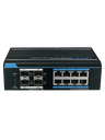 UTEPO UTP7308GEPOE - Switch industrial  Gigabit  PoE administrable / L2 / 8 Puertos
