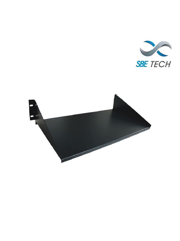 SBETECH SBE-CT1910 - Charola para rack fija medidas 10" (25.4) de profundidad  x 19" de ancho 2 Ur