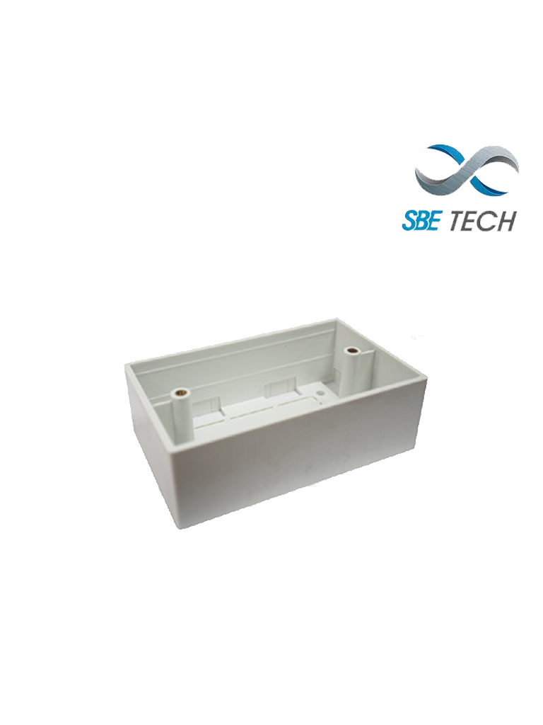 SBETECH SBE-CUNIV2- Caja universal de PVC 2X4 reforzadaza