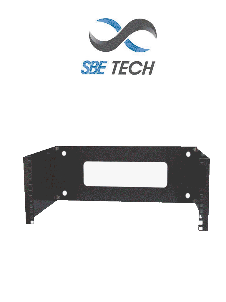 SBETECH SBE-HB4 - BRACKET DE PARED DE 4UR
