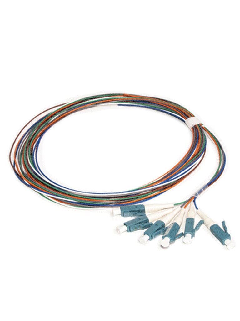 SBETECH SBE-PIGLC2MSM6P Juego de 6 pigtail LC / Monomodo 9/125 / 2 metros