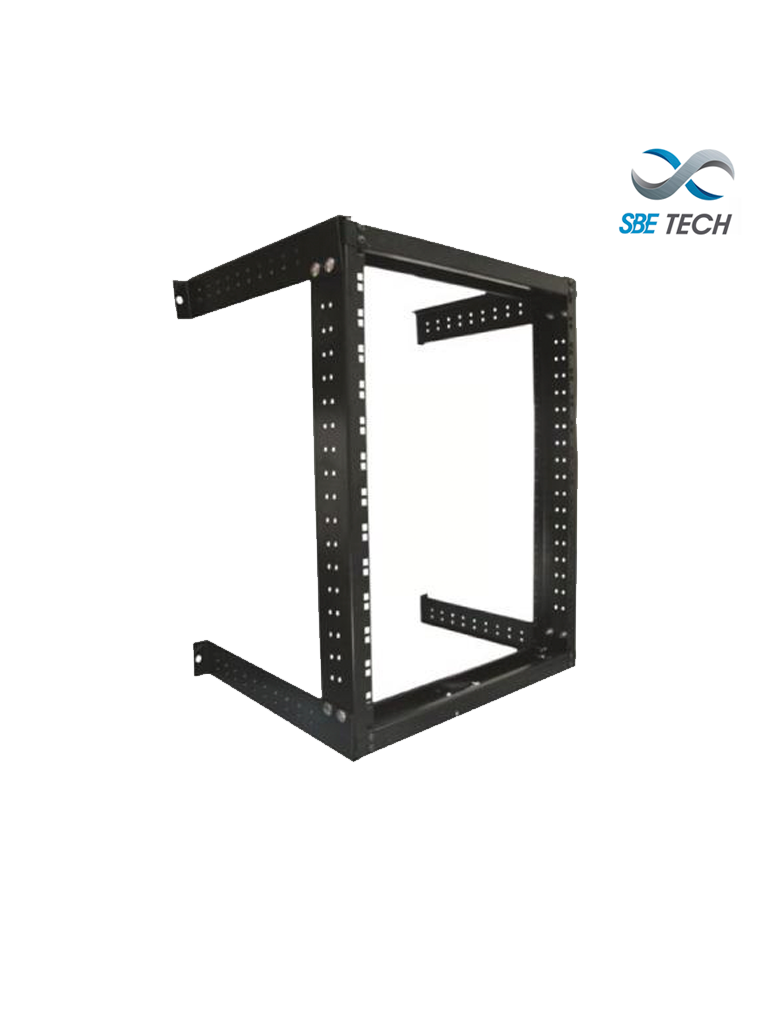 SBETECH SBE-RP1915UR - Rack de Pared 15 UR 19" de ancho x 15 UR de alto (2.4 píes) x 17" de profundidad