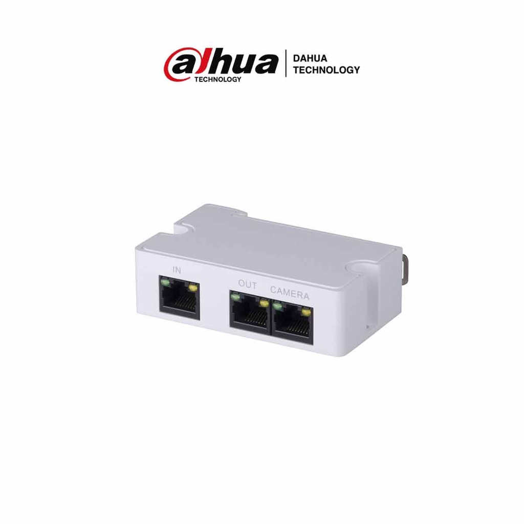 DAHUA PFT1300 - Extensor PoE & PoE plus pasivo / 2 Puertos 