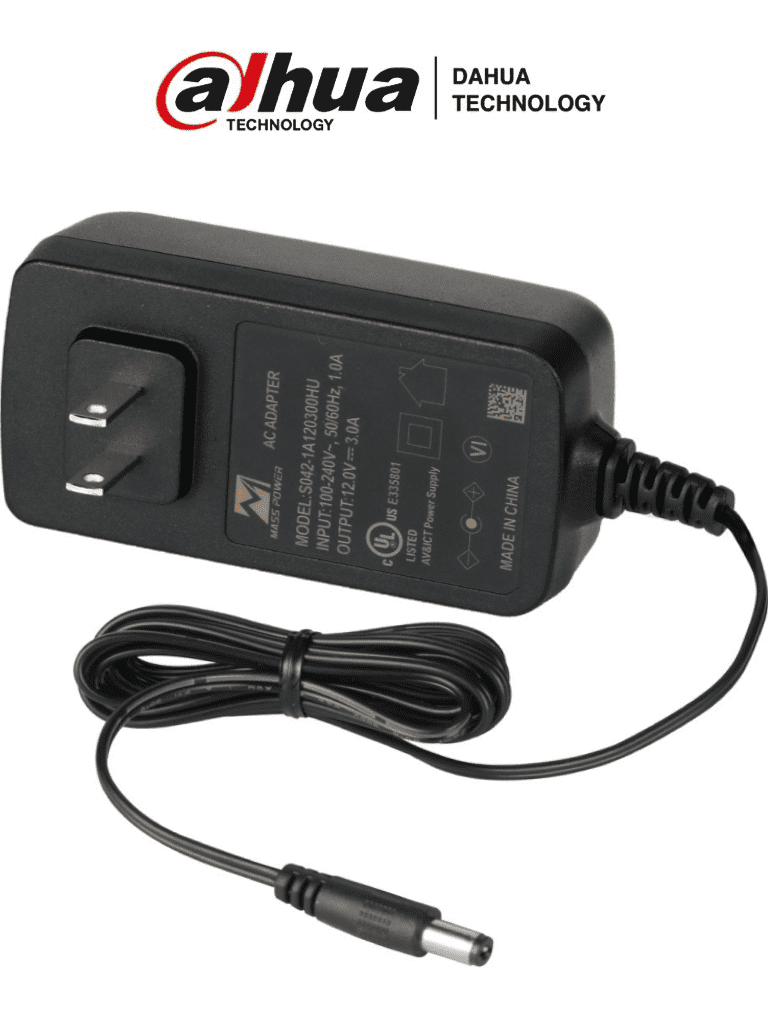 DAHUA S042-1A120300HU - Fuente de Poder de 12 Vcc 3 Amperes (1014992)