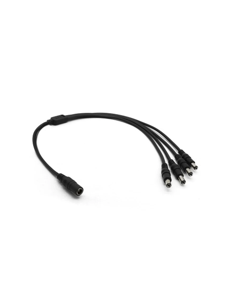SAXXON 764762- Divisor de energia / Tipo pulpo / 4 Conectores macho / 2.1 mm / 1 Conector hembra