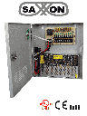 SAXXON PSU1220-D9 - Fuente de Poder de 12 vcd/ 20 Amperes/ Para 9 Camaras (1009143)