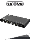SAXXON LKV314PRO - Divisor de Video HDMI/ 1 Entrada y 4 Salidas/ HD, 4K & 2K @ 30Hz/ 30 Mts en Entrada y 25 Mts en la Salida