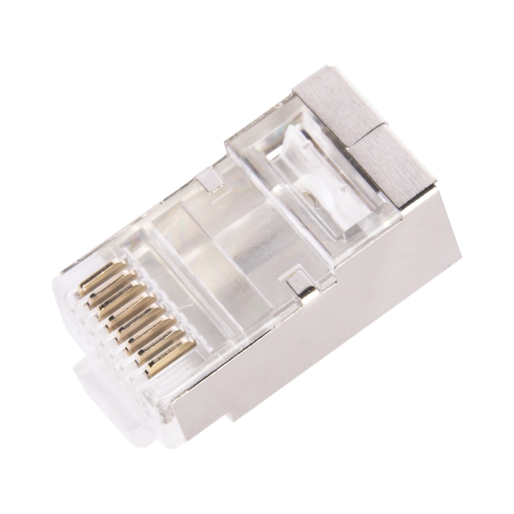 Conector RJ45 para Cable FTP/STP Categoría 6 - Blindado 