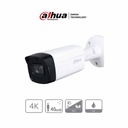 DAHUA DAHUA HAC-HFW1801TH-I4 - Cámara Bullet 4k/ 8 Megapixeles/ Lente de 2.8 mm/ 106 Grados de Apertura/ 40 Metros de IR/ WDR Real de 120 dB/ Super Adapt/ IP67/ Soporta: CVI/TVI/AHD/CVBS 