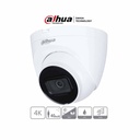 DAHUA DH-HDW1801TQN-A  Camara Domo 4k/ 8 MP con Micrófono Integrado/ Lente de 2.8mm/ 106° de Apertura 