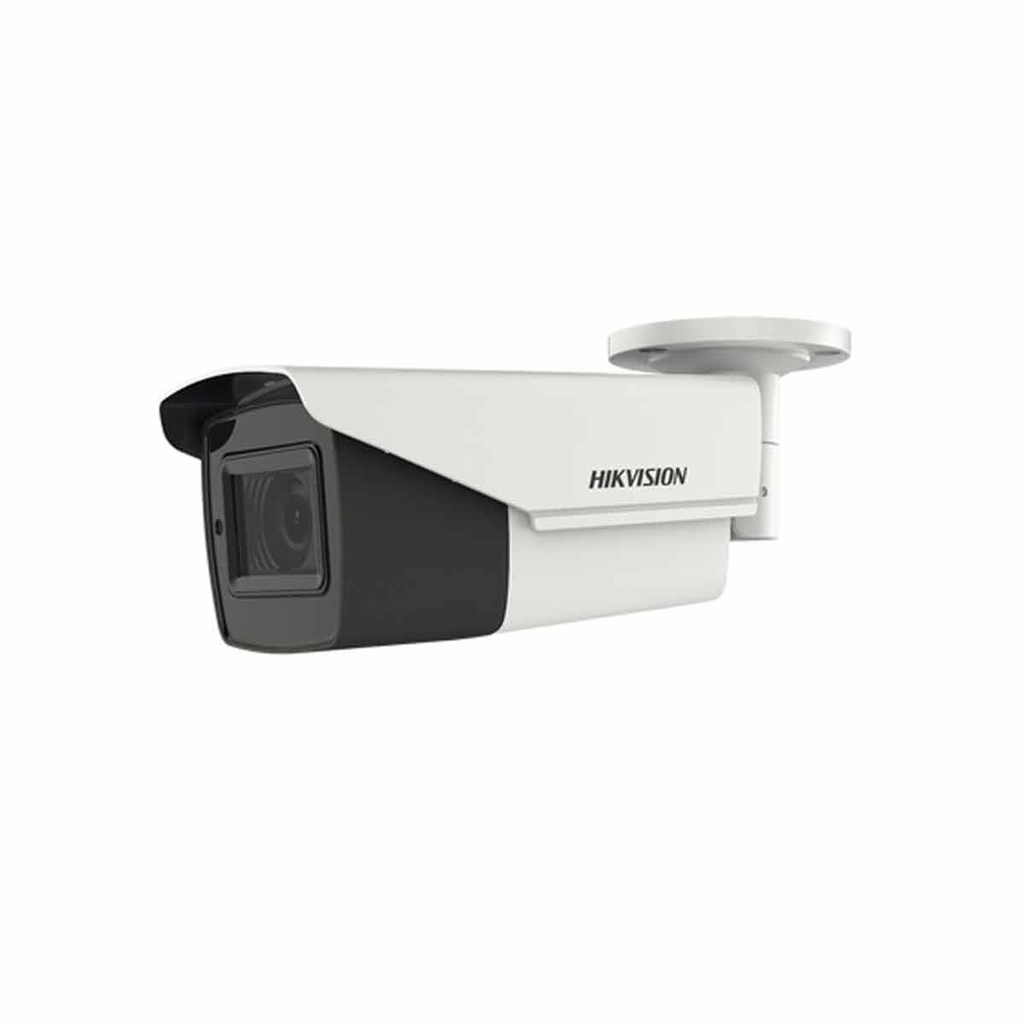 Bala TURBOHD DS-2CE19U1T-AIT3ZF 4K/ Lente Mot. 2.7 a 13.5 mm / IR EXIR Inteligente 80 mts / IP67 / Soporta 12 Vcc & 24 VCA / dWDR