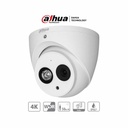 DAHUA HAC-HDW1801EM-A-36 - Cámara Domo 4k/ 8 Megapíxeles/ Metálica/ Micrófono Integrado