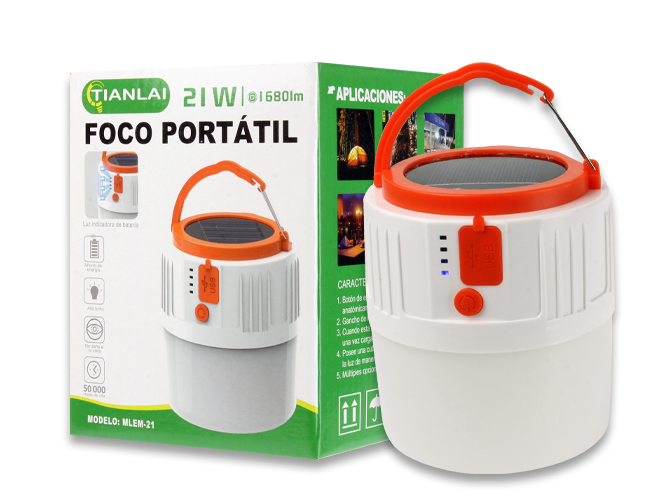 TIANLAI EM12W21 FOCO PORTATIL 21W (1200019) 