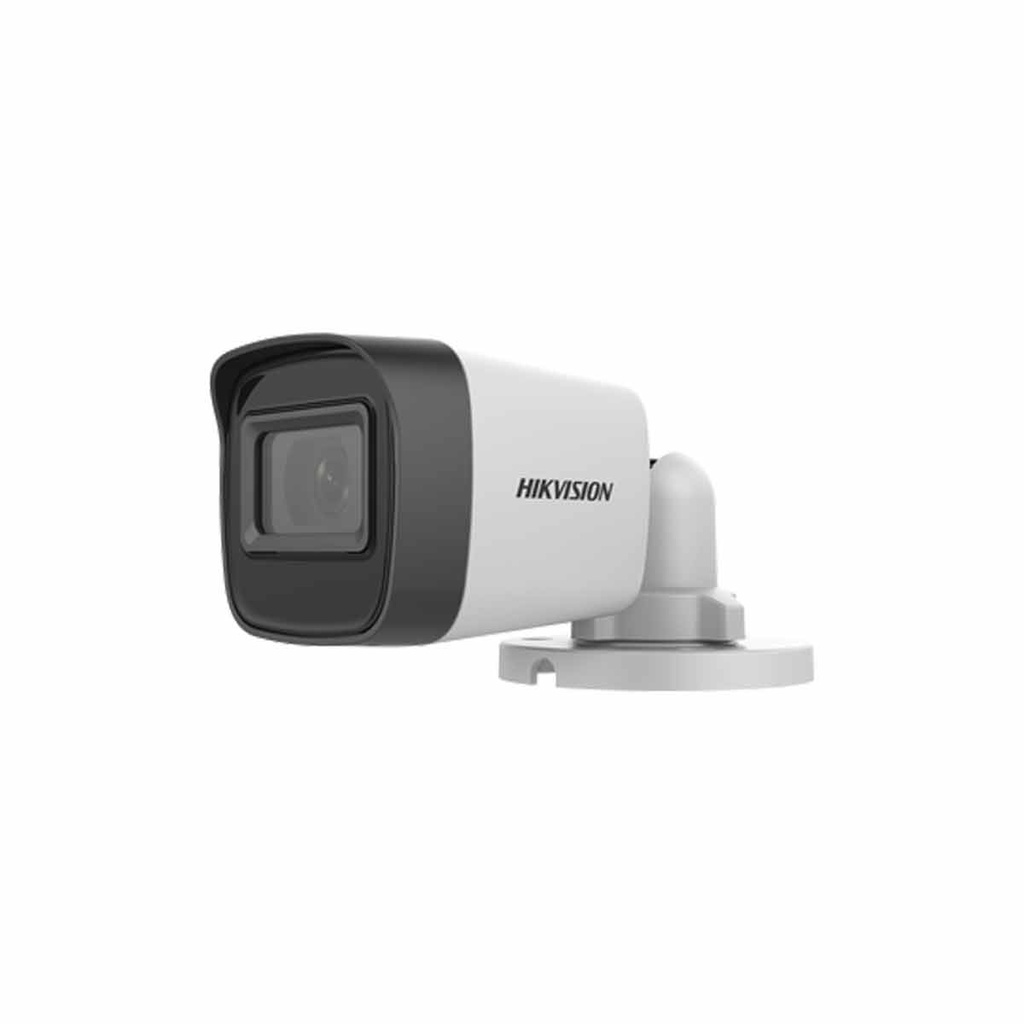 AUDIO POR COAXITRON / Bala TURBOHD 2MP/ Gran Angular 106° / Lente 2.8 mm / 30 mts IR EXIR / IP67 / 4 Tecnologías /Micrófono
