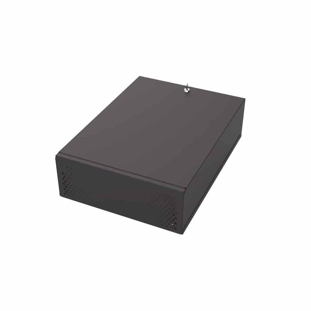 Gabinete Metálico para DVR/NVR con Chapa y llave.