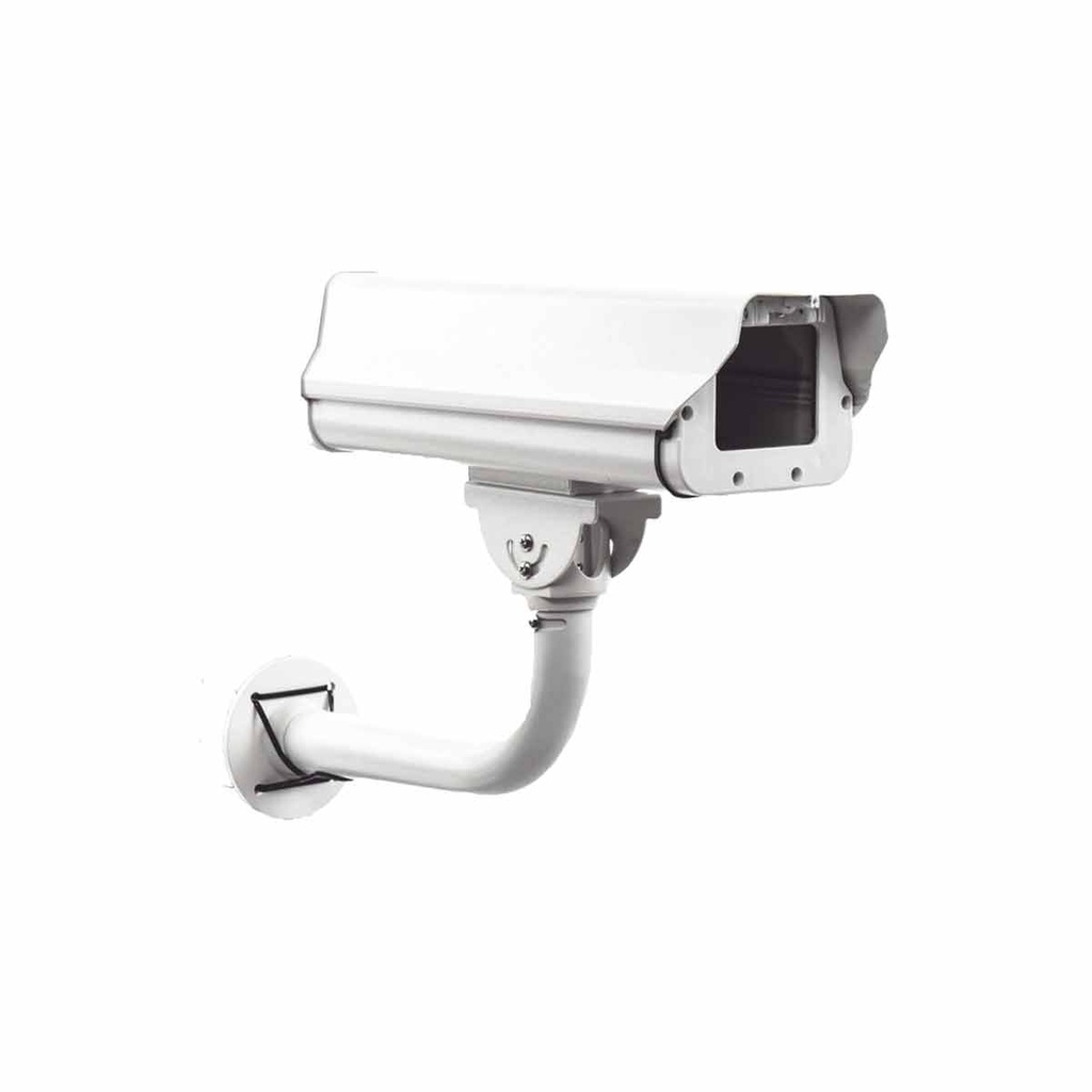 Gabinete antivandálico IP66 incluye calefactor/ventilador con brazo de acero