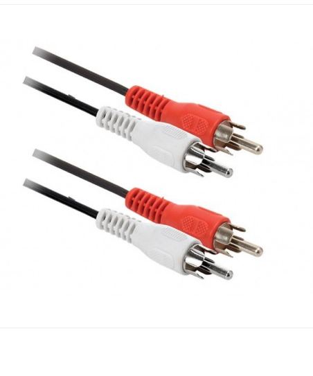 STEREN 255-132 CABLE DE 2 PLUGS RCA A 2 4.5MTS