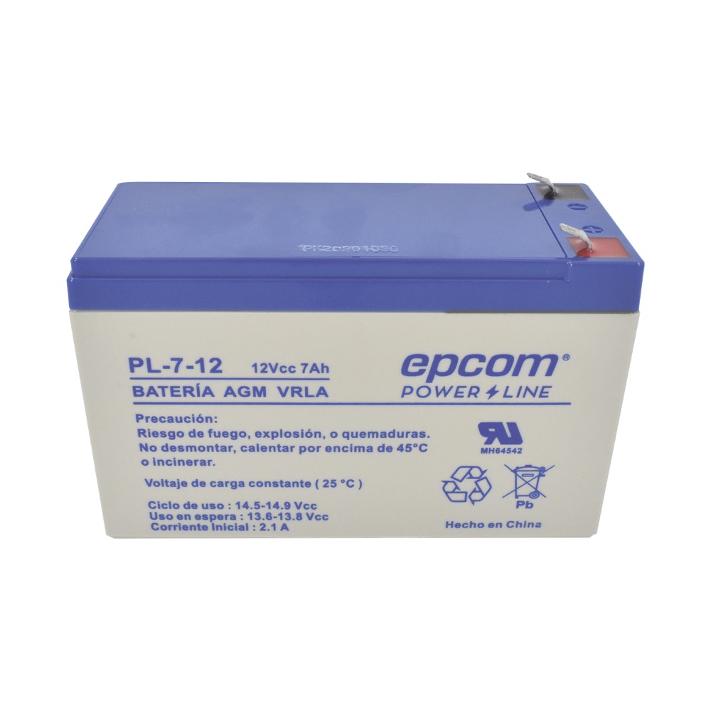Batería de respaldo de equipo electrónico / UL / 12V @ 7 Ah (1004402)