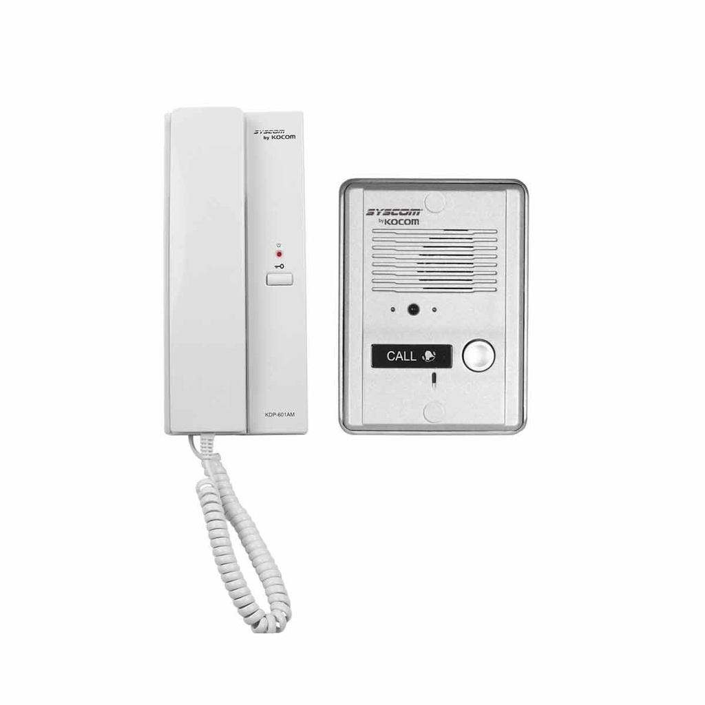 KOCOM KDP601A1M/MS2D KIT DE AUDIO PORTE INTERFON 