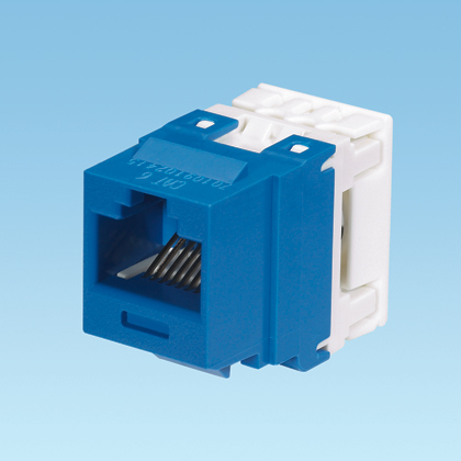 PANDUIT NK688MBU JACK UTP CAT6 AZUL 8 CABLES/ 8 POSICIONES/AZUL 
