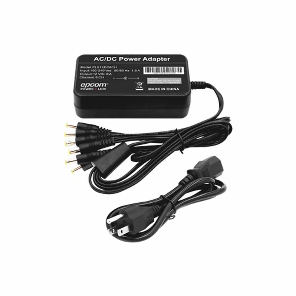 EPCOM PLK12DC6CH FUENTE DE PODER 12Vcd 6Amp 