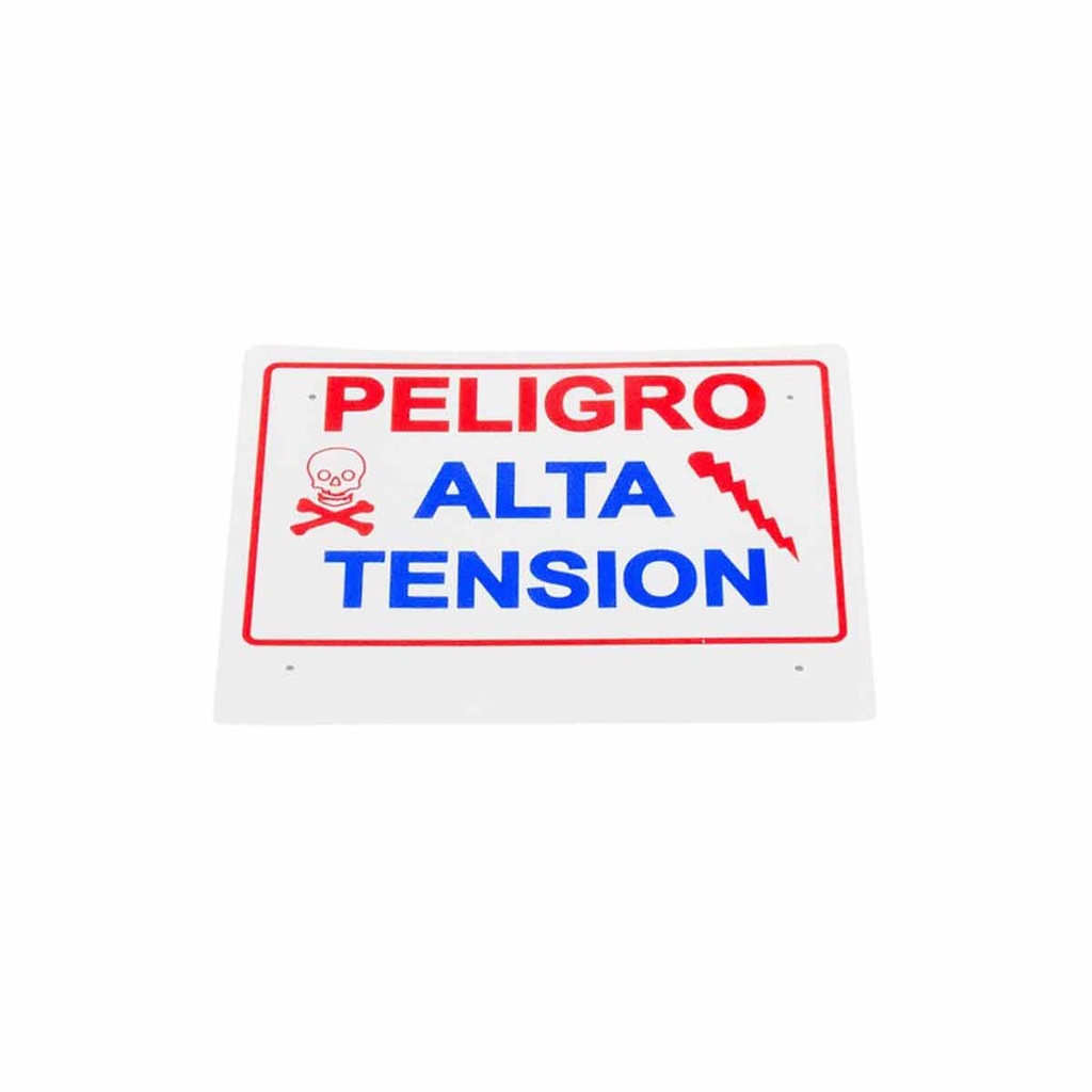 SYSCOM SYSLET LETRERO PELIGRO PARA CERCA 