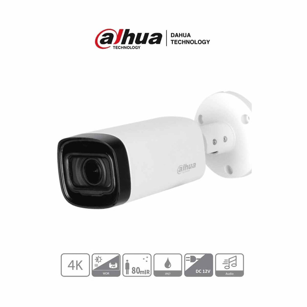 DAHUA DH-HAC-HFW1801RN-Z-A - Camara Bullet de 4k