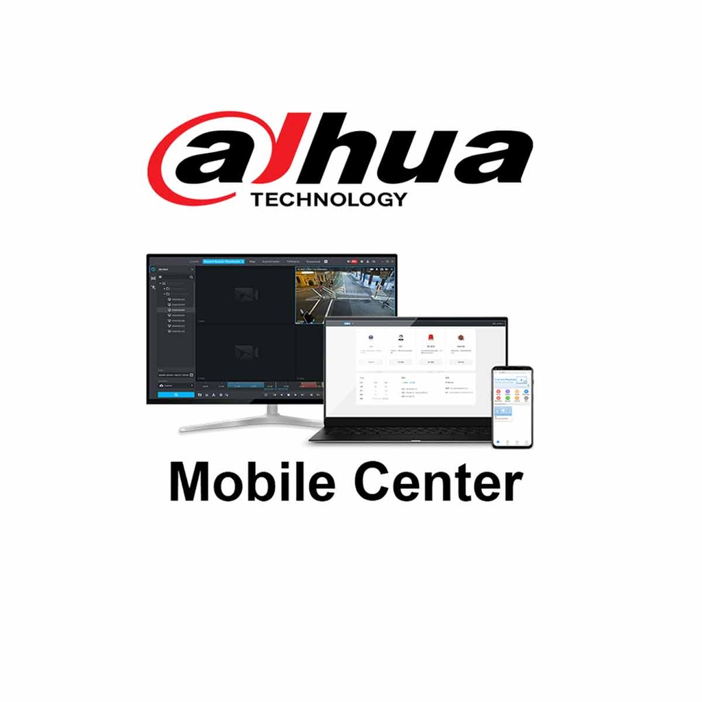 DAHUA MOBILE CENTER 01 CH - Licencia individual para 1 Canal de video Mobile Center