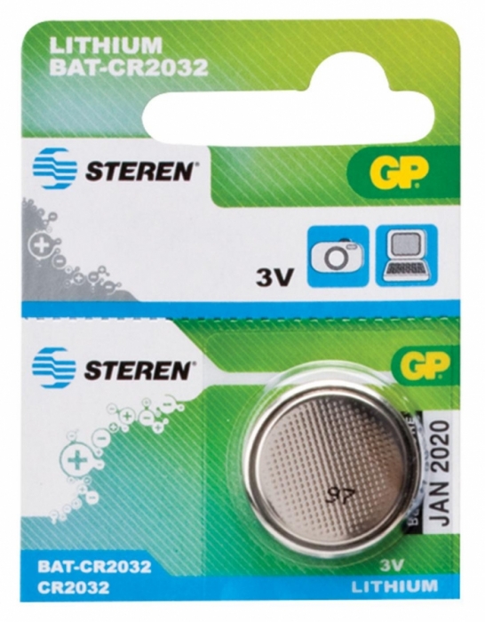 STEREN BAT-CR2032 PILA BOTON 3V 