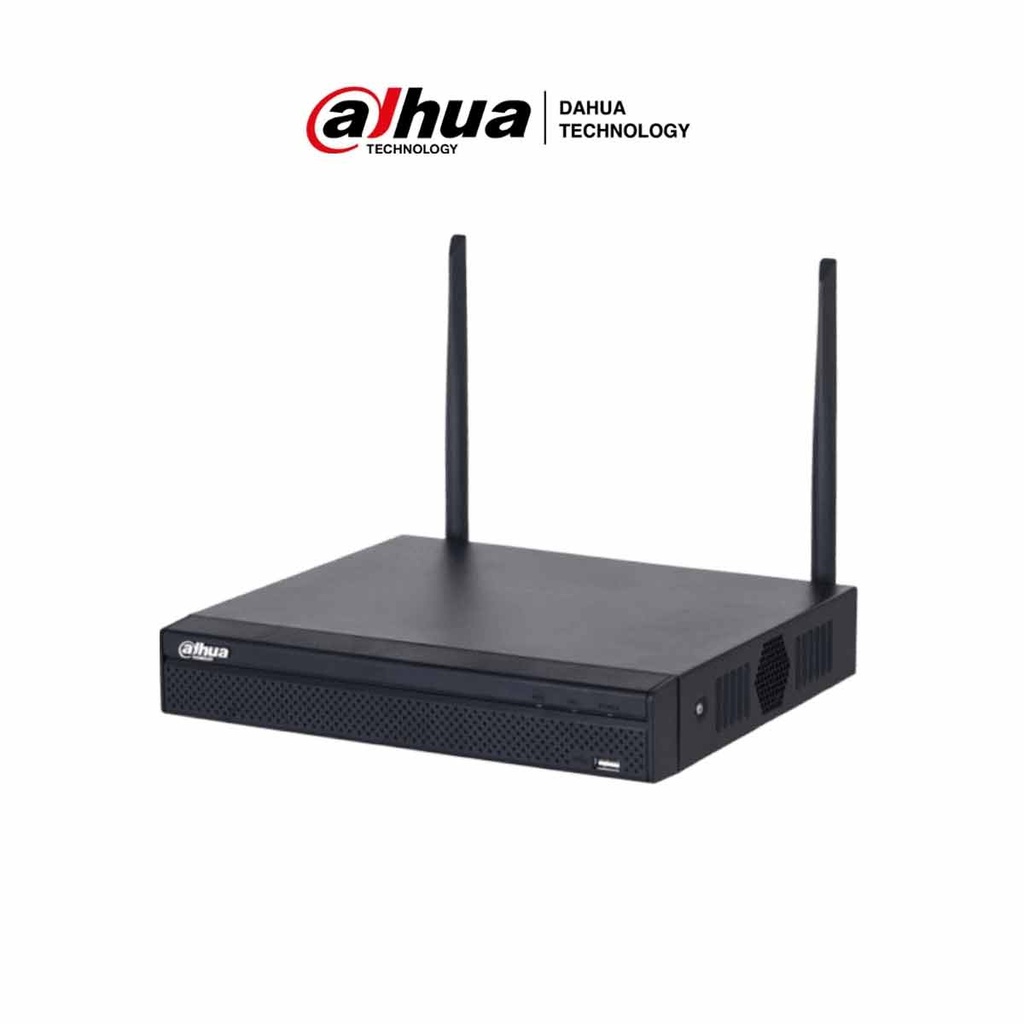 DAHUA NVR1108HS-W-S2-CE - NVR WiFi de 4 Megapíxeles/ 8 Canales IP/ H.265