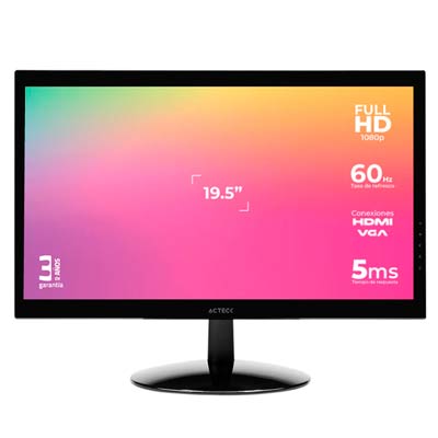 ACTECK AC-933865 MONITOR CAPTIVE 19.5 (1014931)