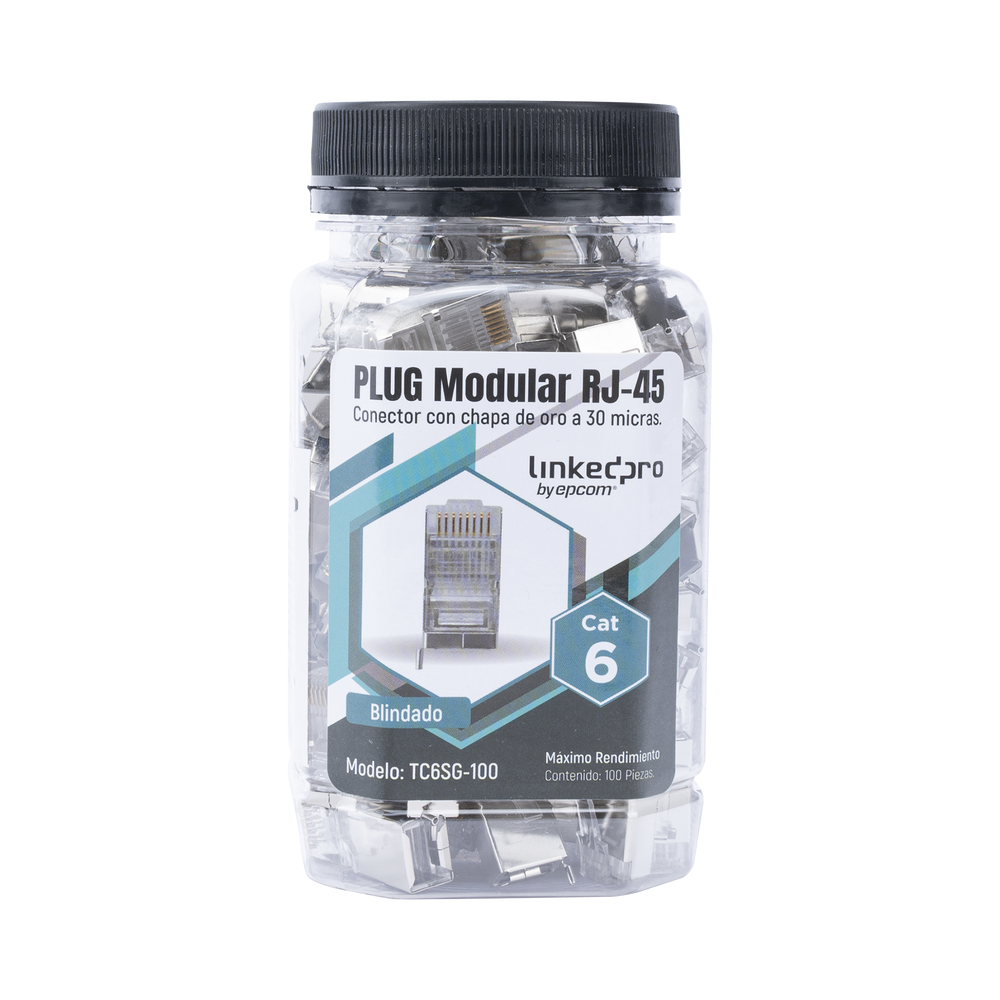 LINKEDPRO TC6SG100 BOTE CON 100PZS 
