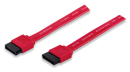 MANHATTAN 340700 CABLE DATOS SATA ROJO (1003849)