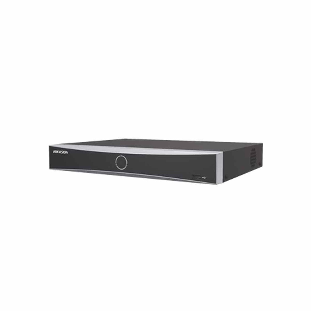 NVR 12 Megapíxel (4K) / 8 canales IP / 8 Puertos PoE+ / Reconocimiento Facial 