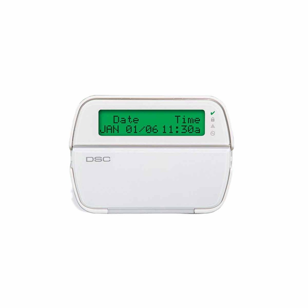 DSC TECLADO RFK5500L1 Cableado alfanumérico con receptor integrado admite 64 zonas