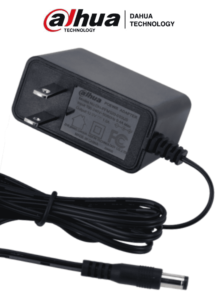 DAHUA PFM320-010US - Fuente de Poder de  12 Vcc 1 Amper (1014993)