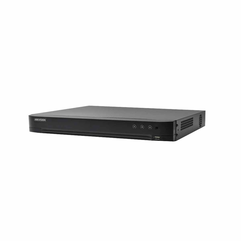 DVR IDS-7216HQHI-M1/S/H(C) / 16 Canales TurboHD + 8 Canales IP / 4 Megapixel / Acusense 