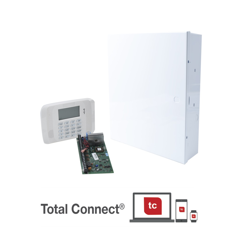 Sistema de Alarma de 8 Zonas con Teclado LCD  VISTA48/6162RF