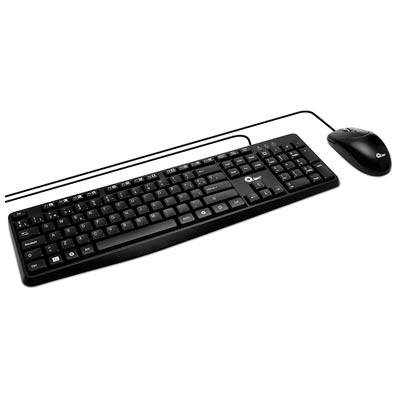 QIAN QKX-20603 KIT TECLADO Y MOUSE ALAMB (1014703)