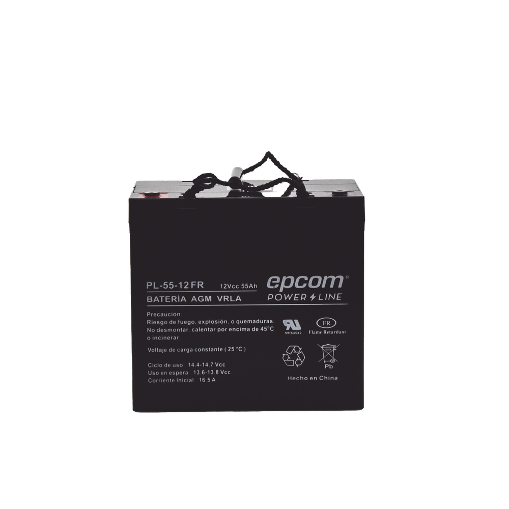 PL-5512-FR Batería de respaldo / 12 V, 55 Ah / UL / (1015033)