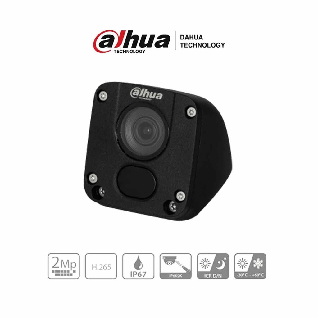DAHUA IPC-MW1230DN-HM12 - Cámara IP para Vehiculos de 2 Megapixeles