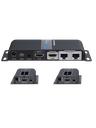 SAXXON LKV712PRO- Kit extensor HDMI de 2 Puertos/ 40 metros/ CAT6/ 6A/ 7/ Resolución 1080p/ loop HDMI/ Transmisor IR/ Plug and play (1010599)