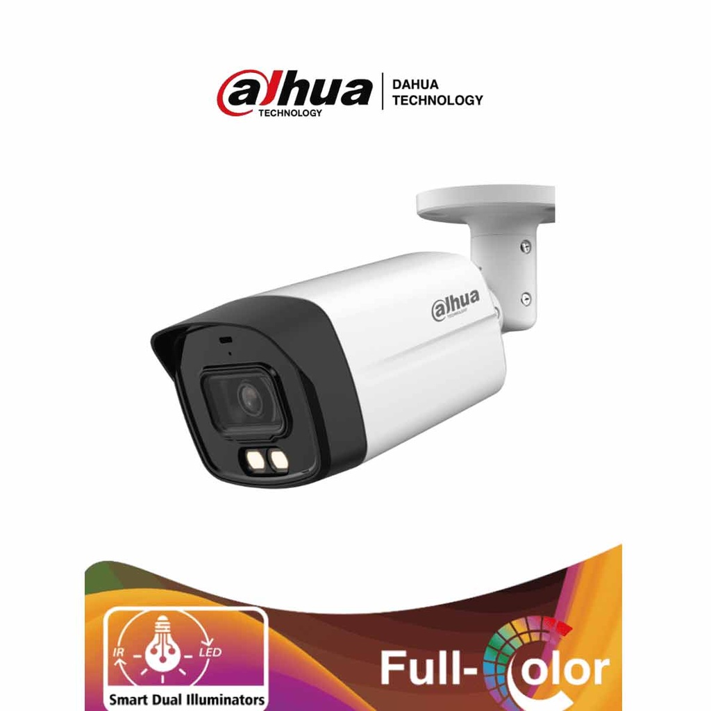 DAHUA HAC-HFW1801TLMN-IL-A - Camara Bullet 4k/ Iluminador Dual Inteligente + Full Color/ Lente de 2.8 